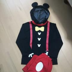 ★新品未使用！ミッキーマウス なりきりパジャマ★のサムネイル