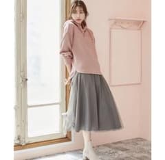最終価格❣️【未使用】anySiSフレアリバーシブル スカート （スレート）のサムネイル