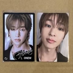 SHINee】Atmos ポップアップ MD トレカ 2枚(ONEW/オニュ) - メルカリ