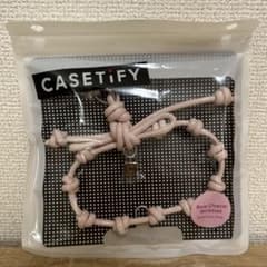 CASETiFY Bow Charm Wristlet ピンクのサムネイル