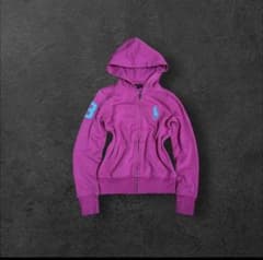 平成ギャル ラルフローレン ジップパーカー 平成女児 y2k archive