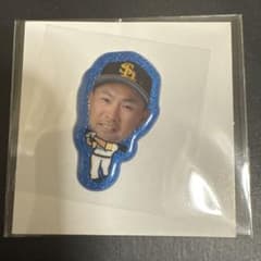 福岡ソフトバンクホークス　立体グリッターシール　まとめ 中村晃 立体グリッターシール 福岡ソフトバンクホークス 非売品 - メルカリ