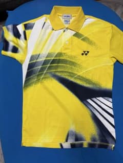YONEX ヨネックス ポロシャツ イエロー Mサイズ バドミントン - メルカリ