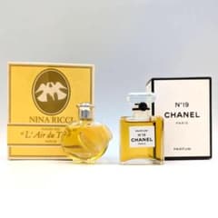 CHANEL NINA RICCI Dior 古い香水 19本セット CHANEL N°19 Nina Ricci 香水 2点 まとめ売り © - メルカリ