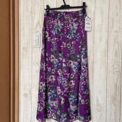 ZARA 花柄 ロングスカートのサムネイル