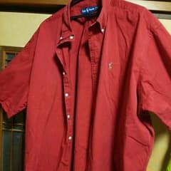 ラルフローレン XXL 赤シャツのサムネイル