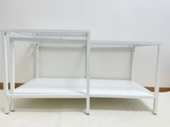 IKEA 机　テーブル　VITTSJÖ ヴィットショー　ガラス　90x50 cmのサムネイル