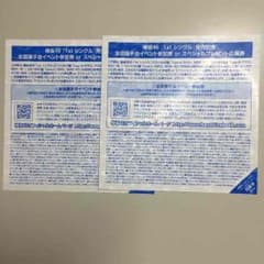 欅坂46 全国握手会イベント参加券 応募券 2枚のサムネイル