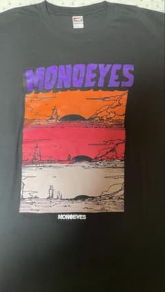 monoeyes グラフィックTシャツ 黒のサムネイル