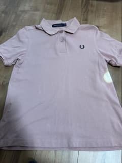 FRED PERRY ポロシャツ ピンク UK12 - メルカリ