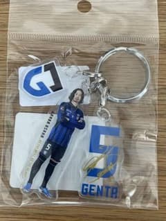 ガンバ大阪　三浦弦太選手 背番号5 シークレット3連アクリルキーホルダーのサムネイル