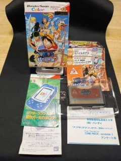 ワンダースワンカラー  ONEPIECE  虹ノ島伝説  説明書 ワンダースワン WonderSwanワンピース 虹の島伝説ONE PIECE - メルカリ