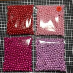 パールビーズ ５ミリ4色アソートセット ハンドメイド素材のサムネイル