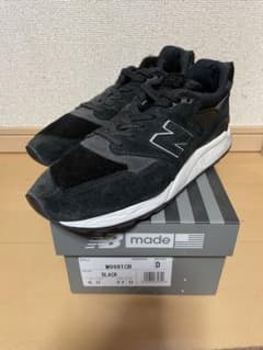 RHC ロンハーマン × ニューバランス M998 ブラックのサムネイル