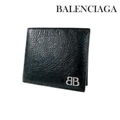 バレンシアガ モナコ MONACO スクエア フォールドウォレット 二つ折り財布 バレンシアガ モナコ スクエア フォールドウォレット 小銭入れ付き 二