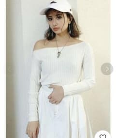 GYDA アシメントリーリブKT TOPSのサムネイル