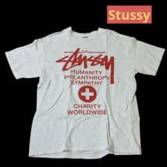ステューシー Tシャツ チャリティ WORLDTOUR 限定 Lサイズ - メルカリ