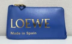ひ*☆様 LOEWE コインケース カードケース ブルーのサムネイル