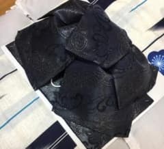 浴衣帯（黒）のサムネイル