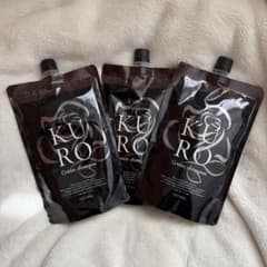 バランローズ KUROシャンプー 400g 白髪染め（ダークブラウン）3個