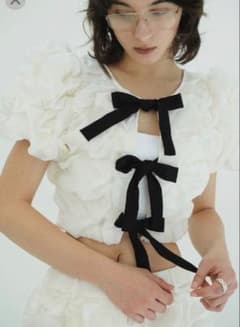 最終お値下CLANE W FACE CLOUD PUFF SLEEVE TOPS - メルカリ
