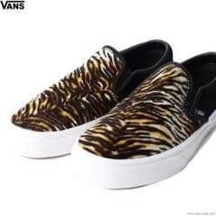 VANS クラシックスリッポン タイガー柄 ハラコ素材 US10/28cm - メルカリ