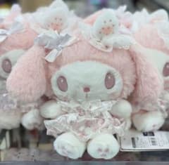 白いちごのティータイム　マイメロディ　ぬいぐるみ　ふわくた　マスコット　サンリオ m72036374920_1.jpg?1759479836