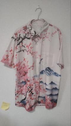 桜の風景 半袖シャツのサムネイル