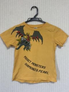 Tシャツ マスタード色 黄色 ポケモン キッズのサムネイル