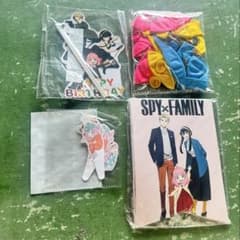 SPY × FAMILY 바람 생일 장식 풍선 화환 세트