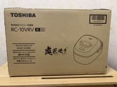 TOSHIBA(東芝) 炊飯器 炎匠炊き 5.5合 RC-10VRV(K)のサムネイル