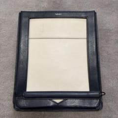 Valextra iPadケース レザー ネイビー