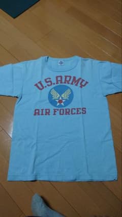 トイズマッコイ　U.S. ARMY AIR FORCES Tシャツ 水色のサムネイル