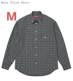 Supreme Mini Plaid Shirt ブラウン Mサイズのサムネイル