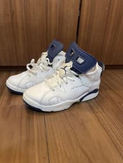 Jordan Air Jordan 6 ホワイト/ネイビー　21cmのサムネイル