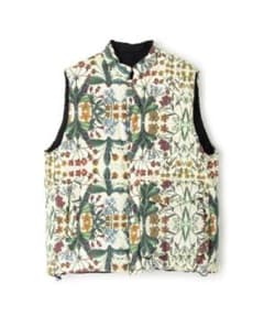 CABaN PALERMOプリントダウンベスト ホワイト M ギャバン 白 - メルカリ