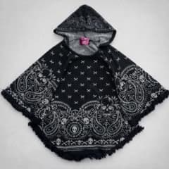 Y2K Skull Hooded Fringe Poncho Gothic - メルカリ