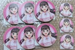 デレマス 福山舞 コースター 缶バッジ セットのサムネイル