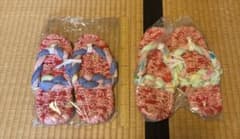 布製 草鞋 わらじ 和装 コスプレ 和風小物のサムネイル