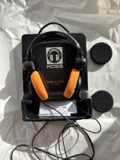 KOSS PORTA PRO CLASSIC ヘッドホン 有線 オレンジ - メルカリ
