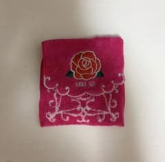 ANNA SUI タオルポーチ ピンク ローズ柄のサムネイル
