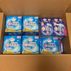 【送料無料‼️】昼用600枚＋夜用140枚　エリス 新・素肌感 生理用品 ナプキンのサムネイル