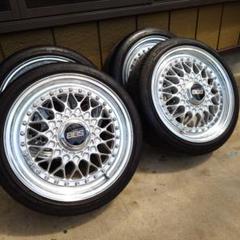 激レア 美品 BBS RS045 15インチ 6J 新タイヤ4穴 PCD100 激レア 美品 BBS RS045 15インチ 6J 新タイヤ4穴 PCD100 Yahoo