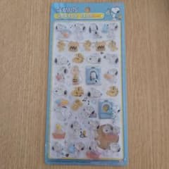 정규품 PEANUTS BONBON DROP 씰 세탁 스누피
