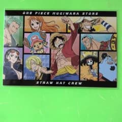ONE PIECE 원피스 밀짚모자 스토어 특전 엽서