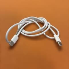 USB Type-C ケーブル ホワイト 編み込みのサムネイル
