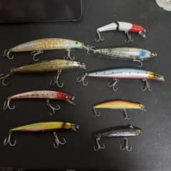 シーバス ミノー ルアー セット 9点セット SIMANO DAIWA スズキ - メルカリ