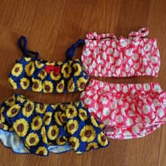 水着 女の子 80cm  2着セットのサムネイル