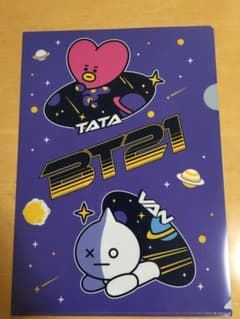BT21 TATAクリアファイル - メルカリ