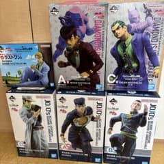 ジョジョの奇妙な冒険 MASTERLISE 4部 一番くじ フィギュアセット